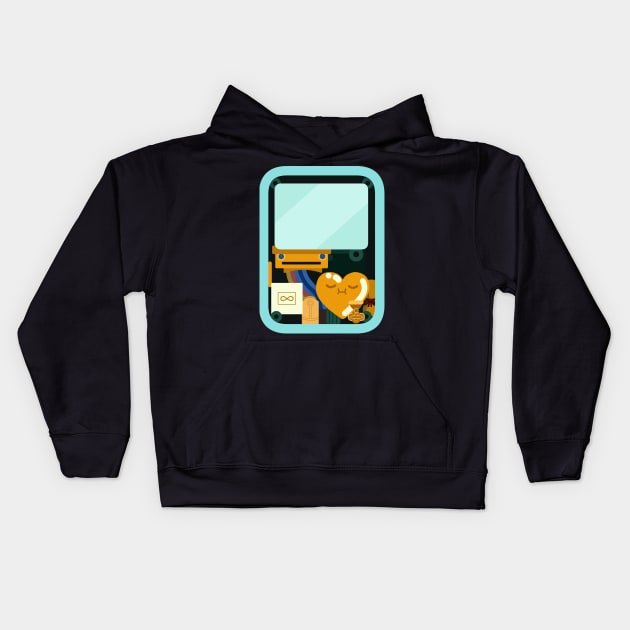 BMO Inside Kids Hoodie by SheaPhillips